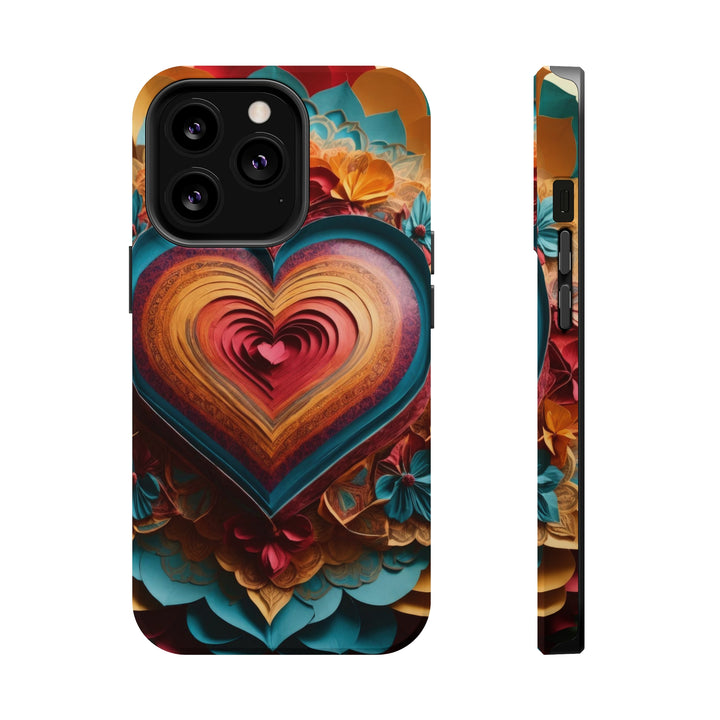 Infinite Layered Heart - MagSafe Tough Case