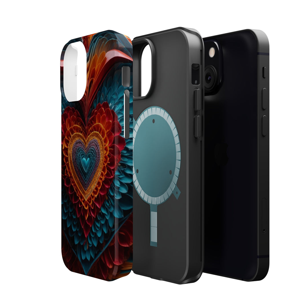 Ethereal Heart Mandala - MagSafe Tough Case