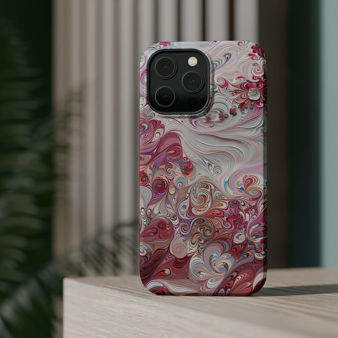 Floral Swirl Symphony - MagSafe Tough Case