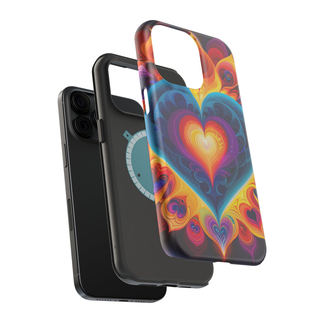 Cosmic Vibrant Heart - MagSafe Tough Case