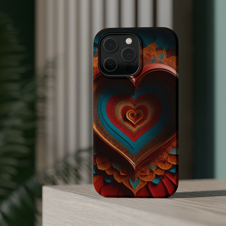 Infinite Layered Hearts - MagSafe Tough Case