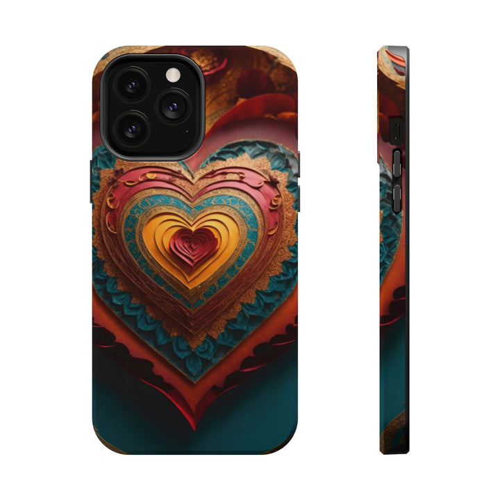 Intricate Heart Mandala - MagSafe Tough Case