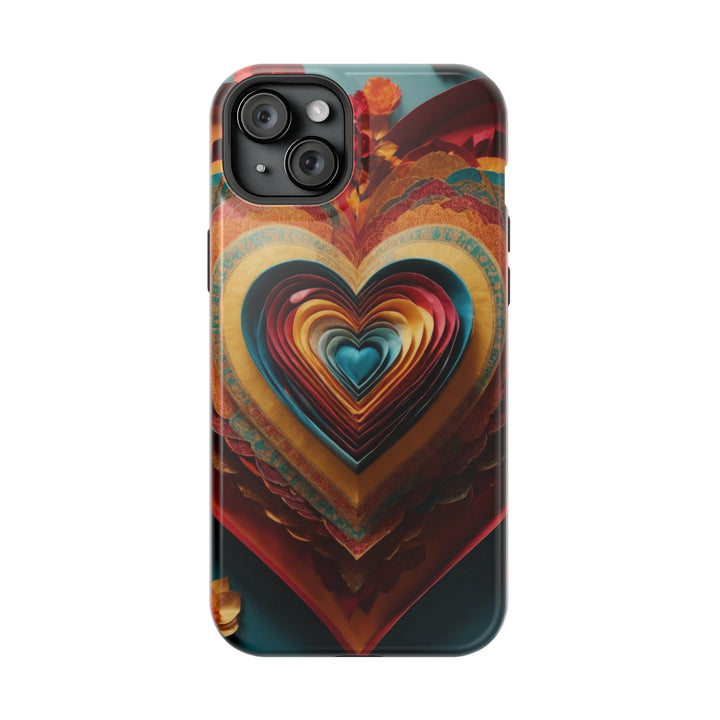 Infinite Layered Hearts - MagSafe Tough Case