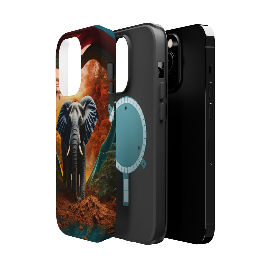 Heart Portal Elephant - MagSafe Tough Case