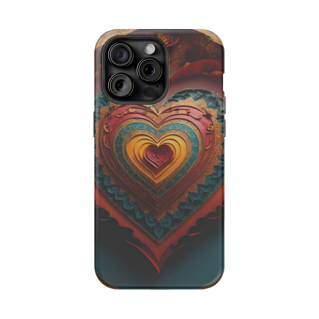 Intricate Heart Mandala - MagSafe Tough Case