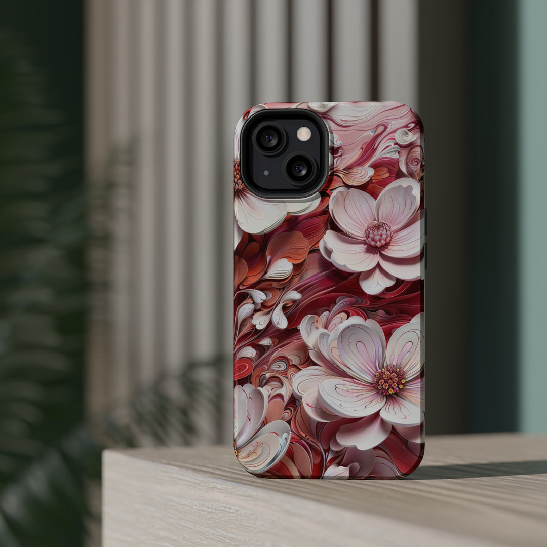 Swirling Floral Abundance - MagSafe Tough Case