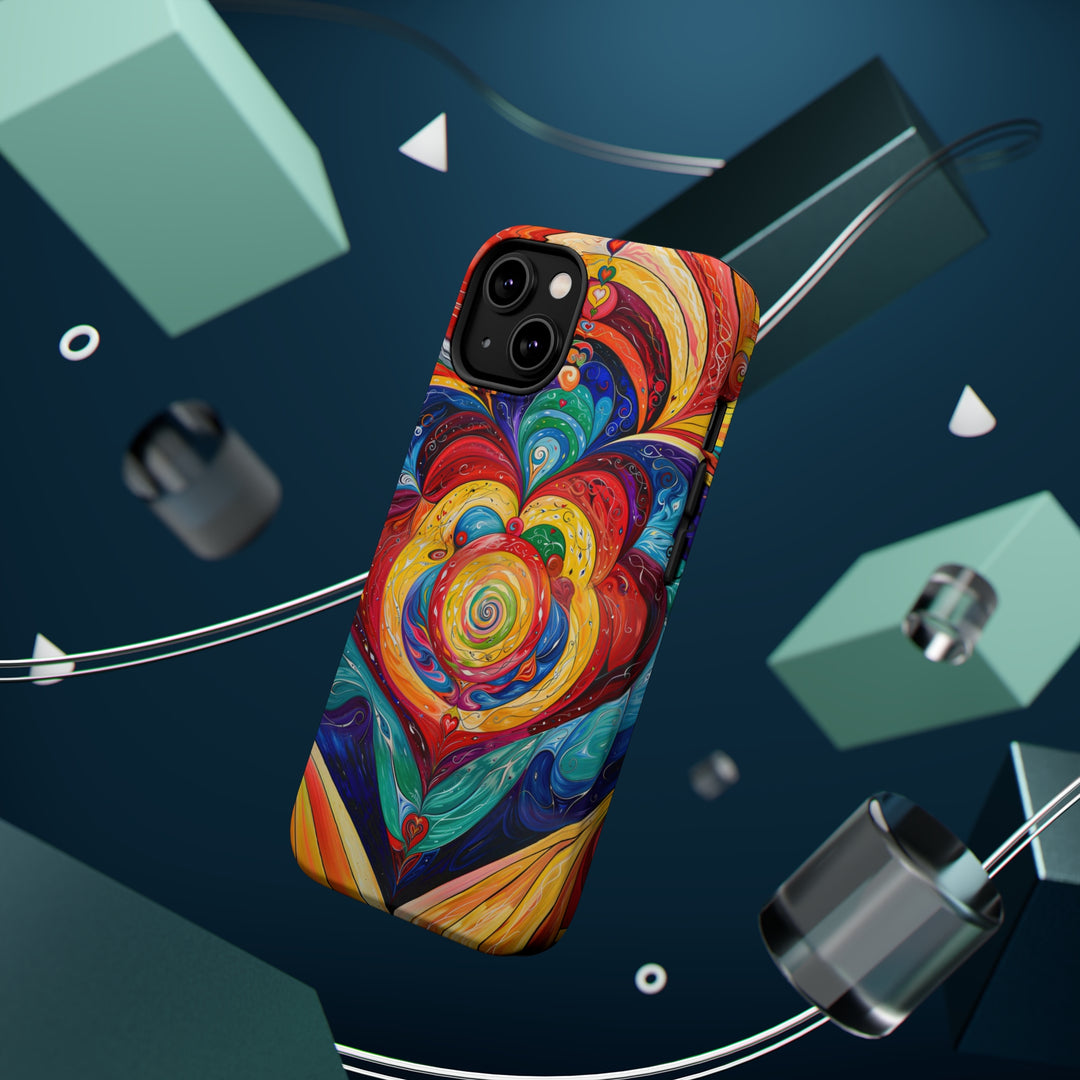 Vibrant Swirling Emotions - MagSafe Tough Case