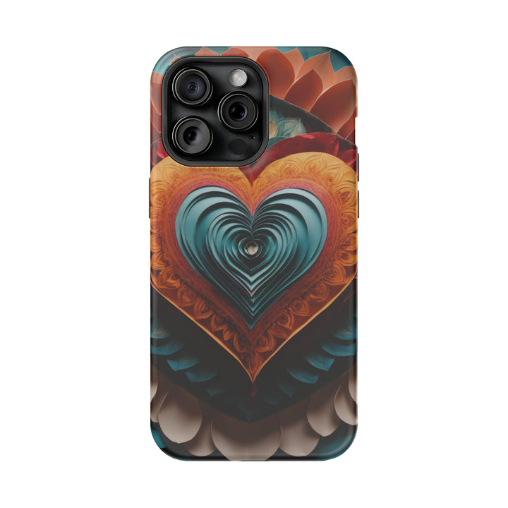 Layered Heart Artwork - MagSafe Tough Case