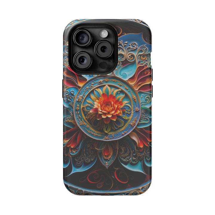 Intricate Floral Mandala - MagSafe Tough Case