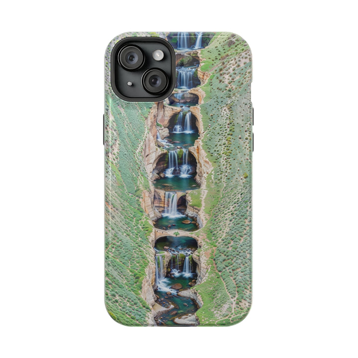 Verdant Cascade Serenity - MagSafe Tough Case