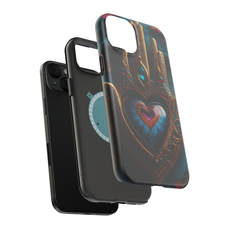 Mystical Heart Hamsa - MagSafe Tough Case