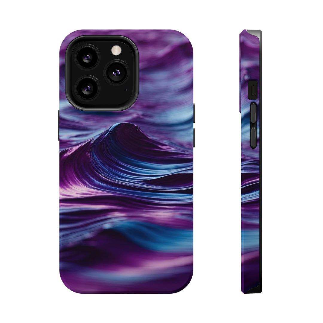 Purple Ocean Waves - MagSafe Tough Case