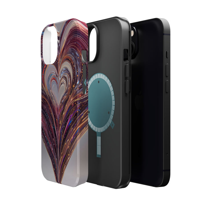 Luminous Swirling Heart - MagSafe Tough Case