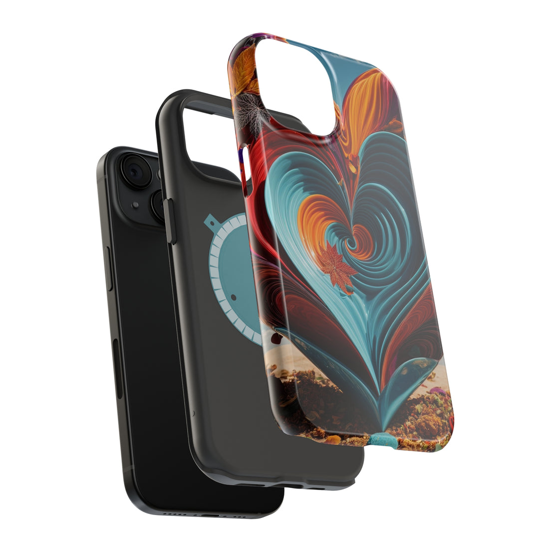 Vibrant Heart Spiral - MagSafe Tough Case