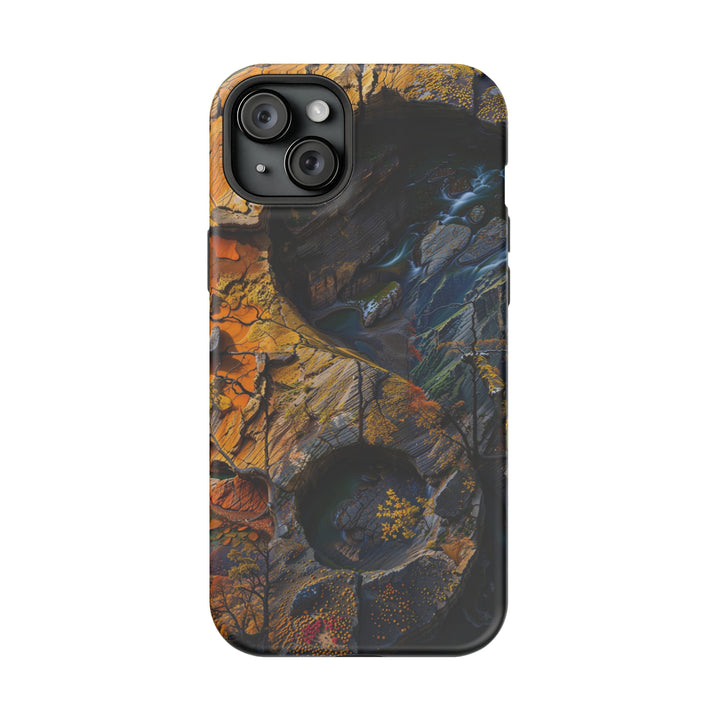 Autumn Geometric Contrast - MagSafe Tough Case