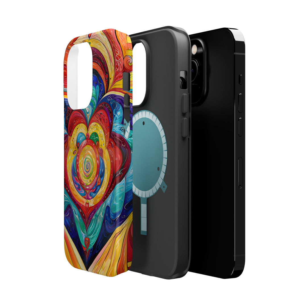 Vibrant Swirling Emotions - MagSafe Tough Case