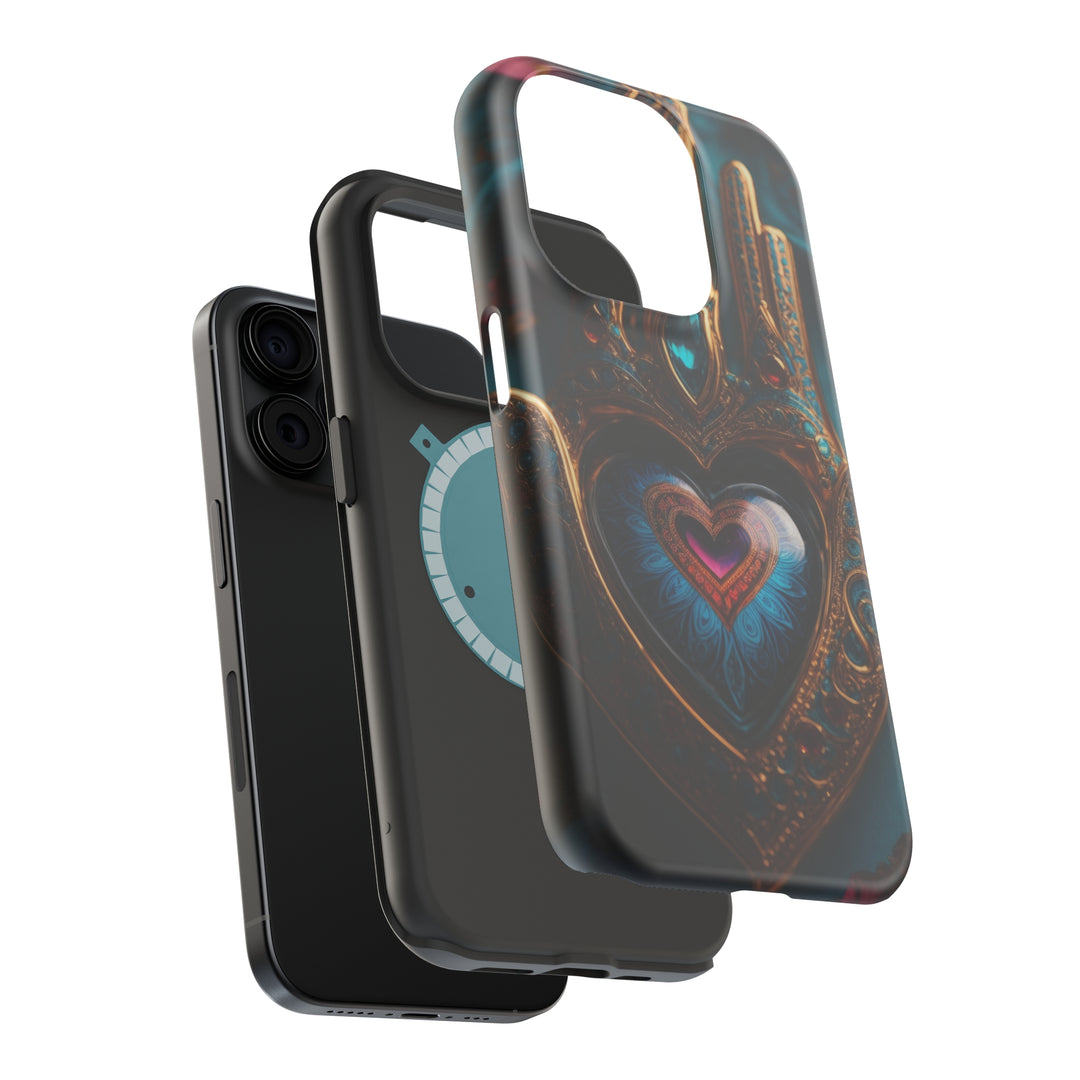 Mystical Heart Hamsa - MagSafe Tough Case