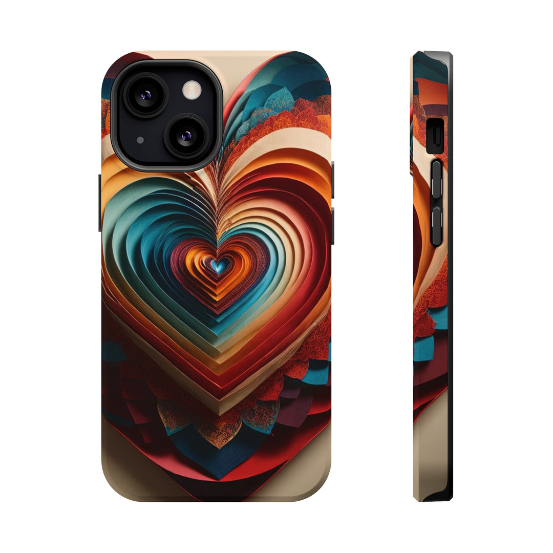 Vibrant Paper Heart - MagSafe Tough Case