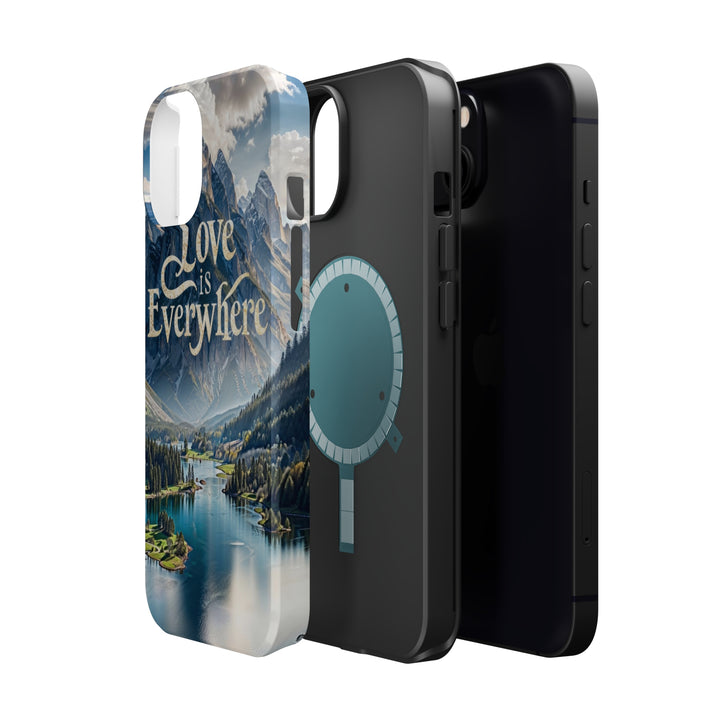 Mountainous Love Reflection - MagSafe Tough Case