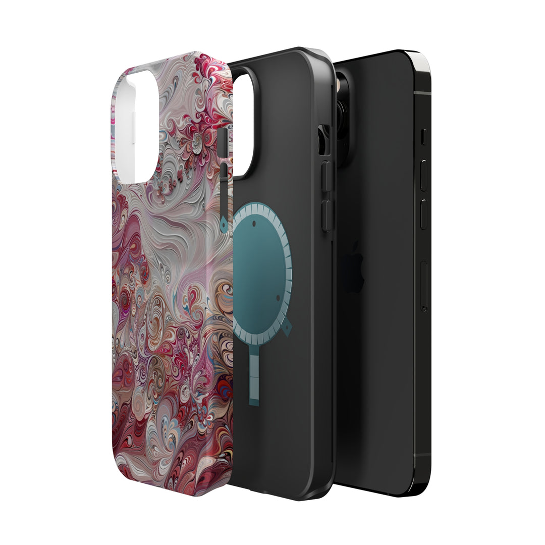 Floral Swirl Symphony - MagSafe Tough Case