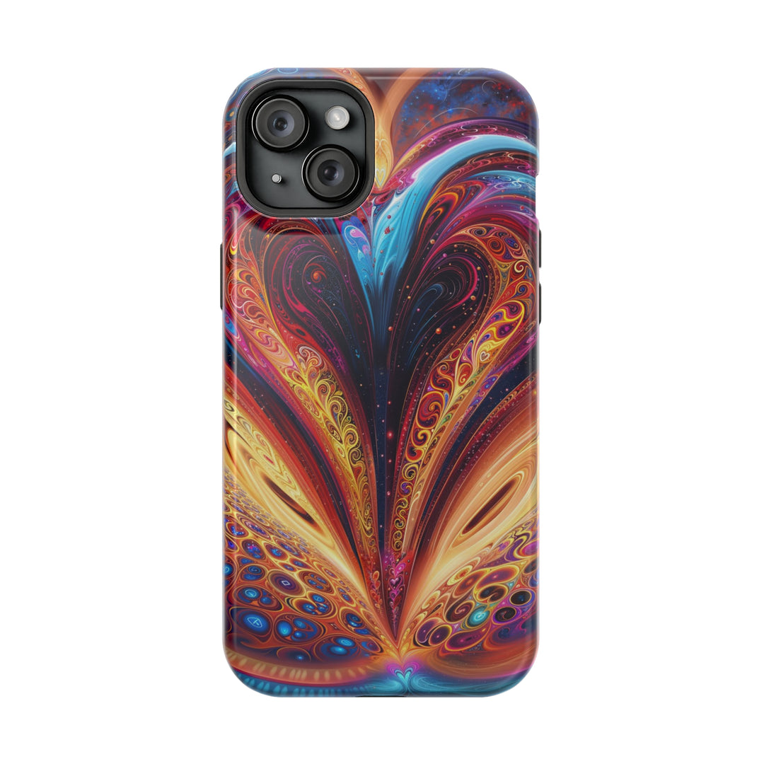 Cosmic Vibrant Swirls - MagSafe Tough Case