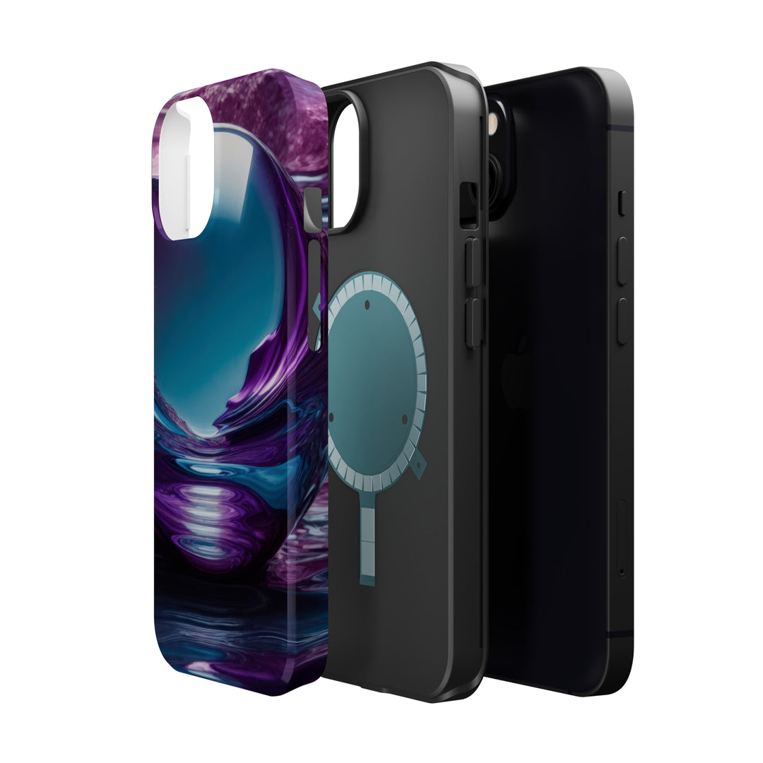 Spherical Amethyst Reflection - MagSafe Tough Case