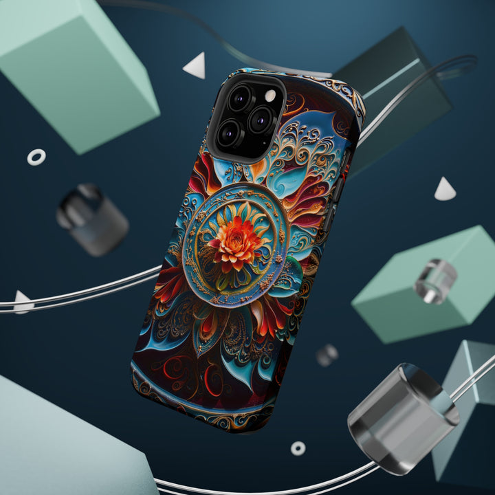 Intricate Floral Mandala - MagSafe Tough Case
