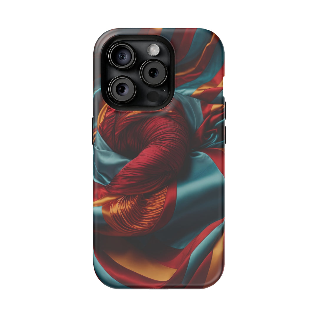 Vivid Silk Swirls - MagSafe Tough Case