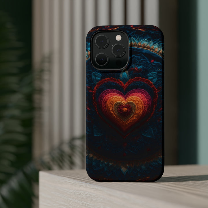 Nested Heart Tapestry - MagSafe Tough Case