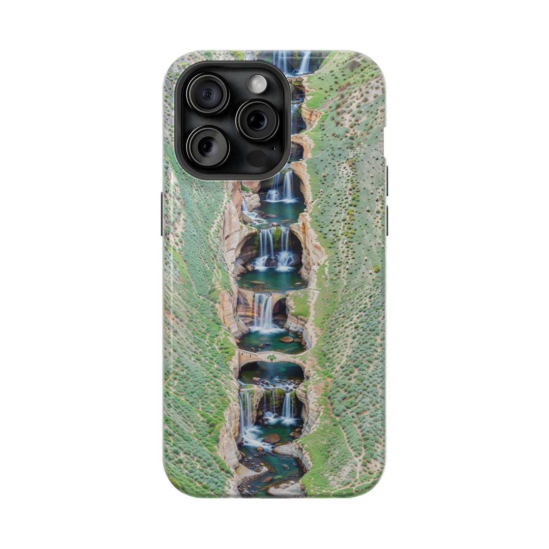 Verdant Cascade Serenity - MagSafe Tough Case