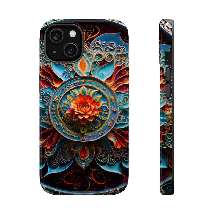 Intricate Floral Mandala - MagSafe Tough Case