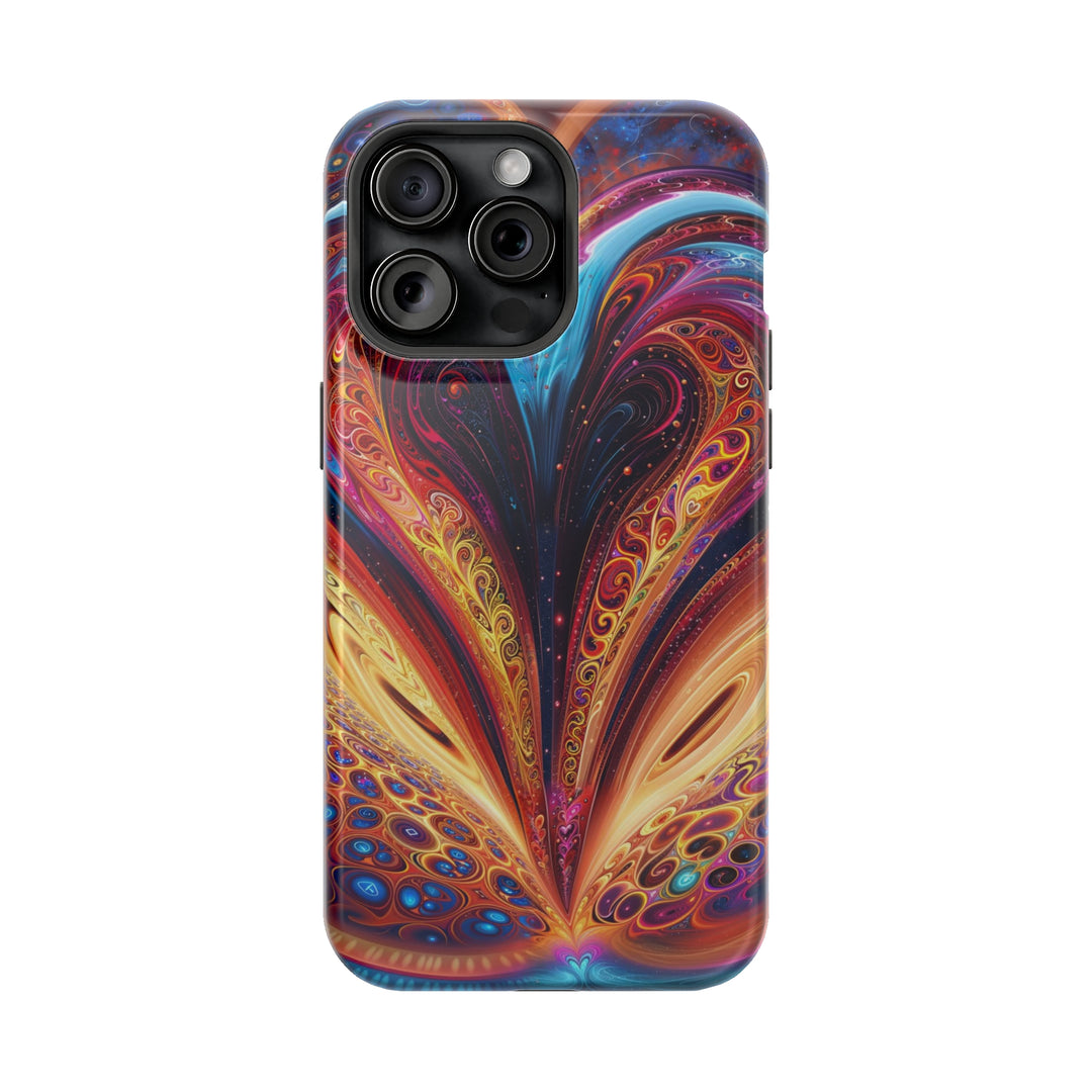 Cosmic Vibrant Swirls - MagSafe Tough Case