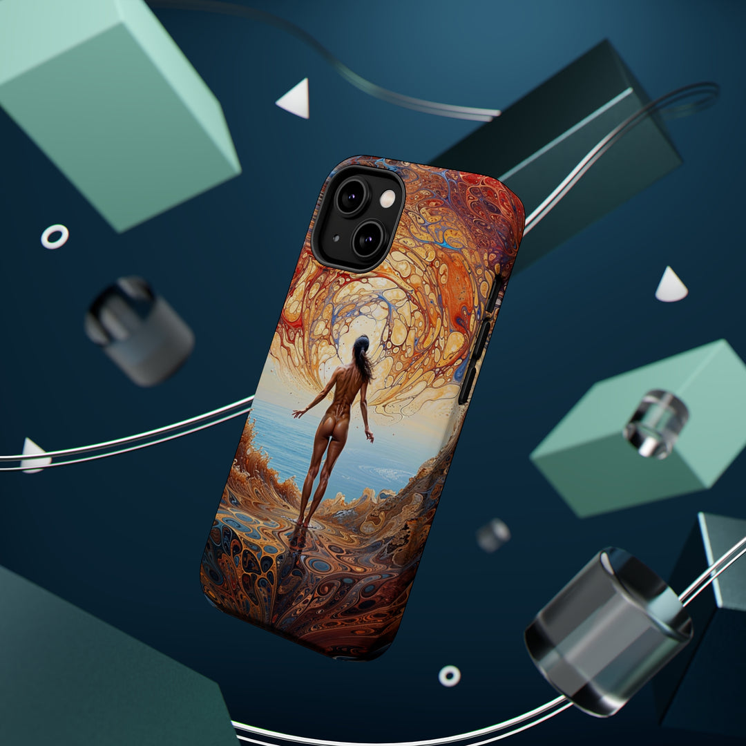 Ethereal Swirls Journey - MagSafe Tough Case