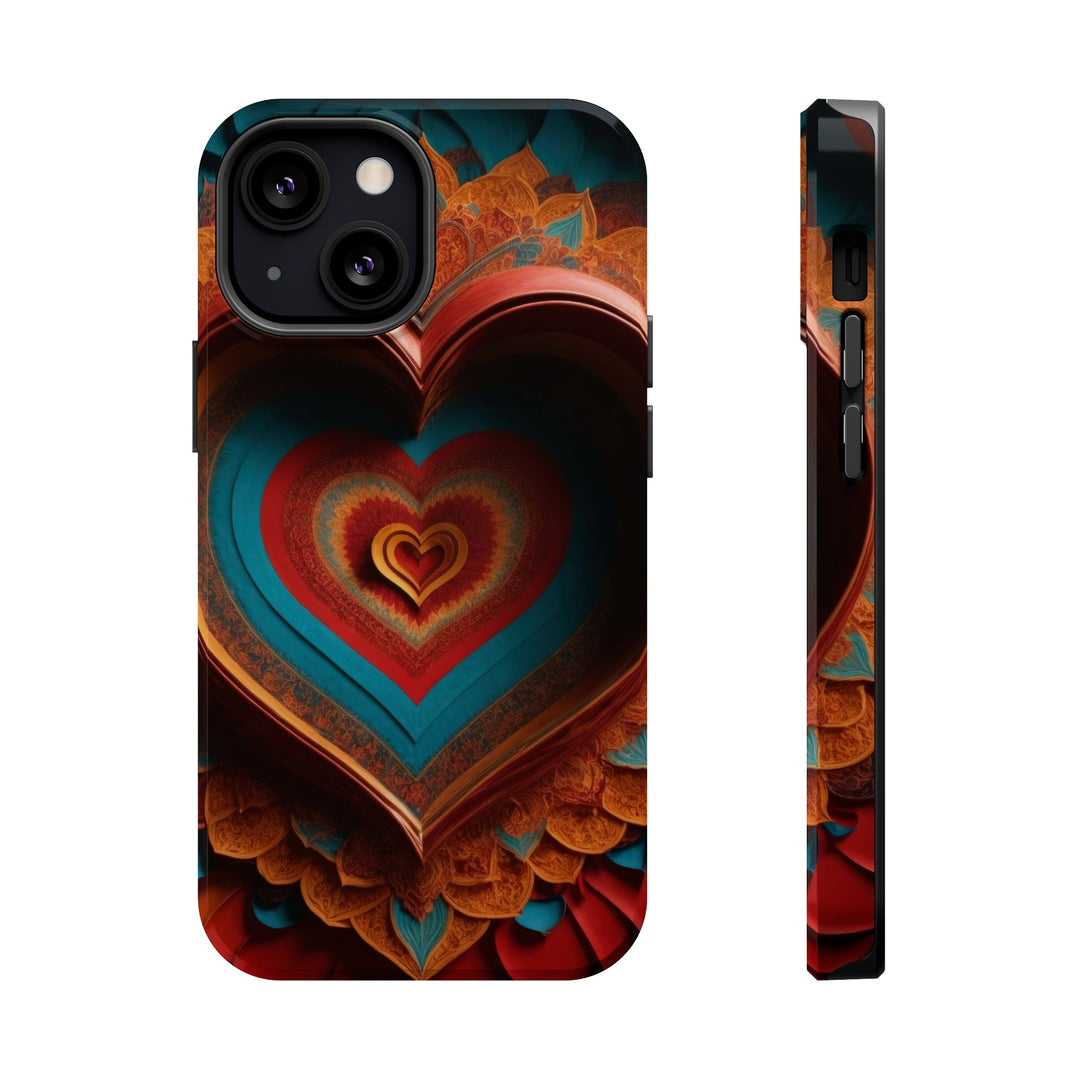 Infinite Layered Hearts - MagSafe Tough Case