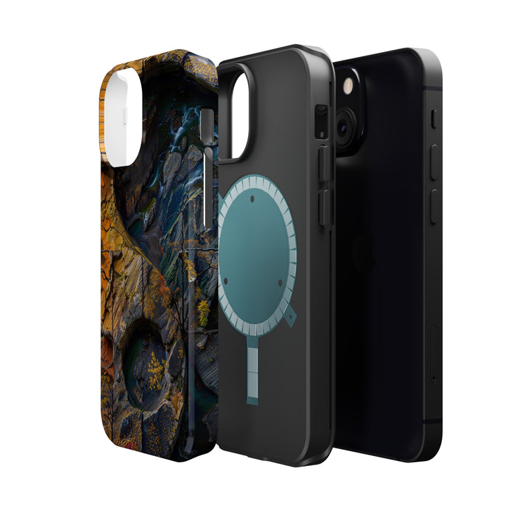 Autumn Geometric Contrast - MagSafe Tough Case