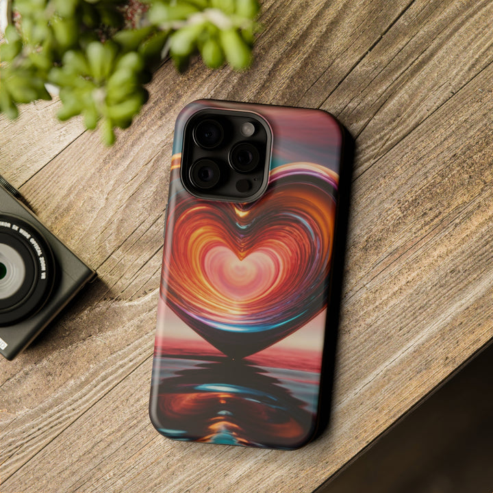 Vibrant Swirling Heart - MagSafe Tough Case