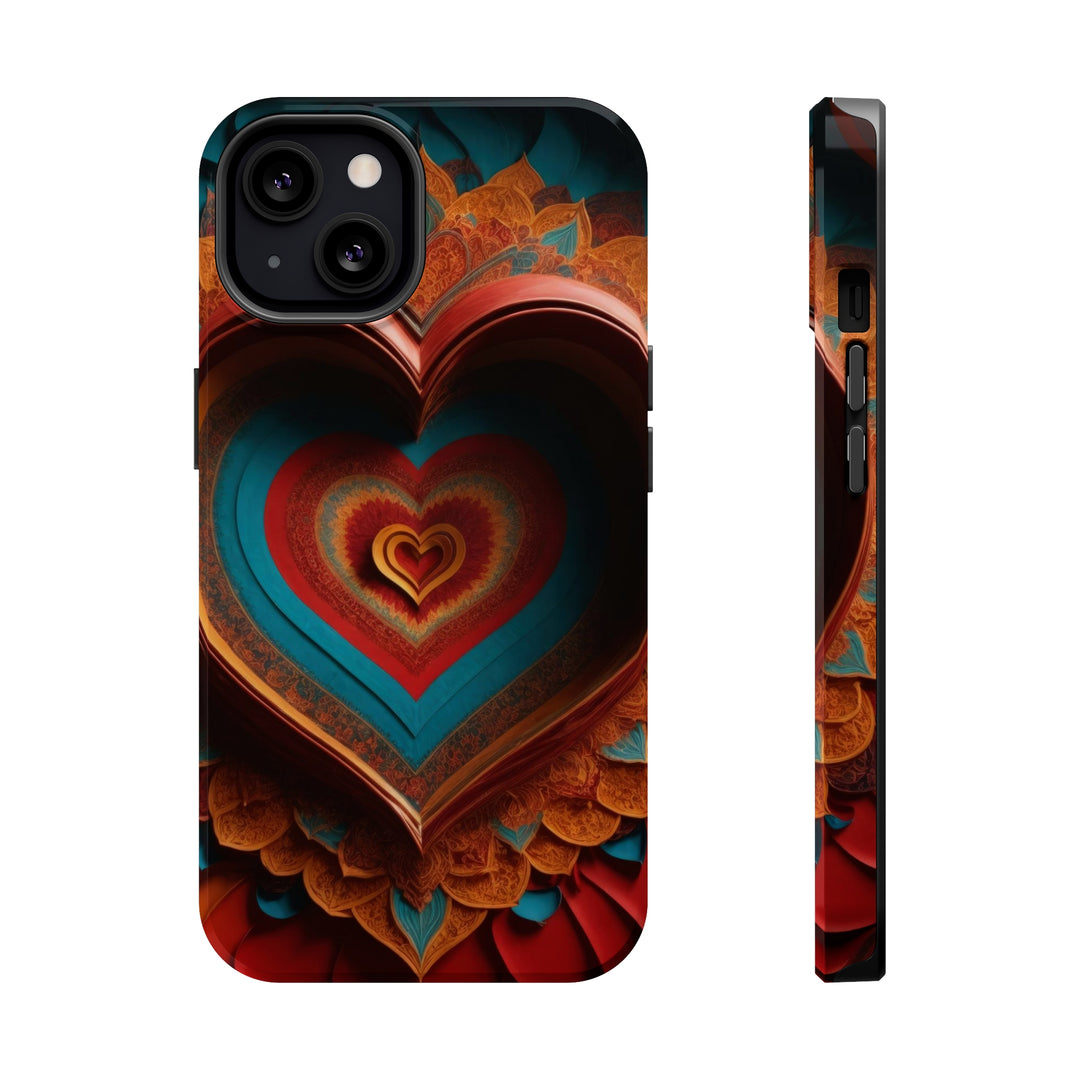 Infinite Layered Hearts - MagSafe Tough Case