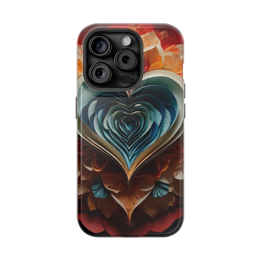 Blooming Heart Layers - MagSafe Tough Case