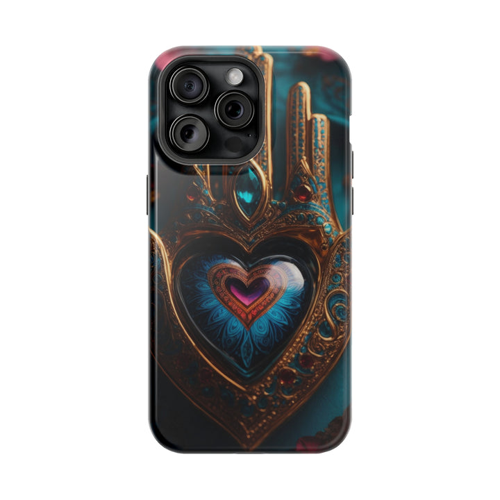 Mystical Heart Hamsa - MagSafe Tough Case