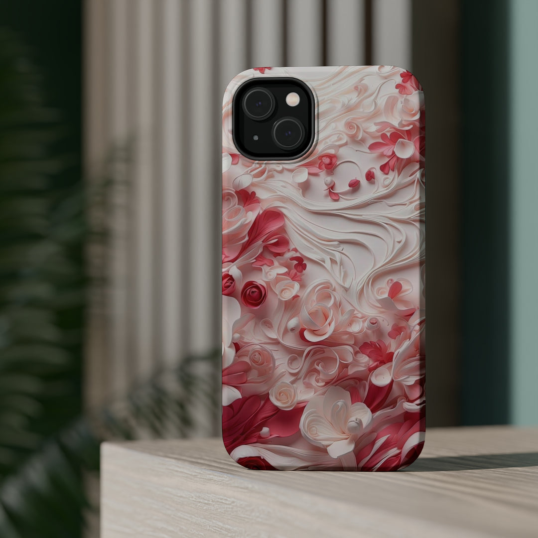 Floral Swirls Abstraction - MagSafe Tough Case