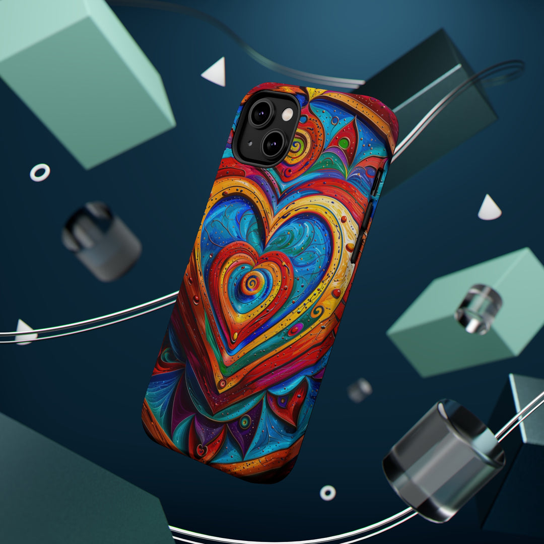 Vibrant Love Spiral - MagSafe Tough Case