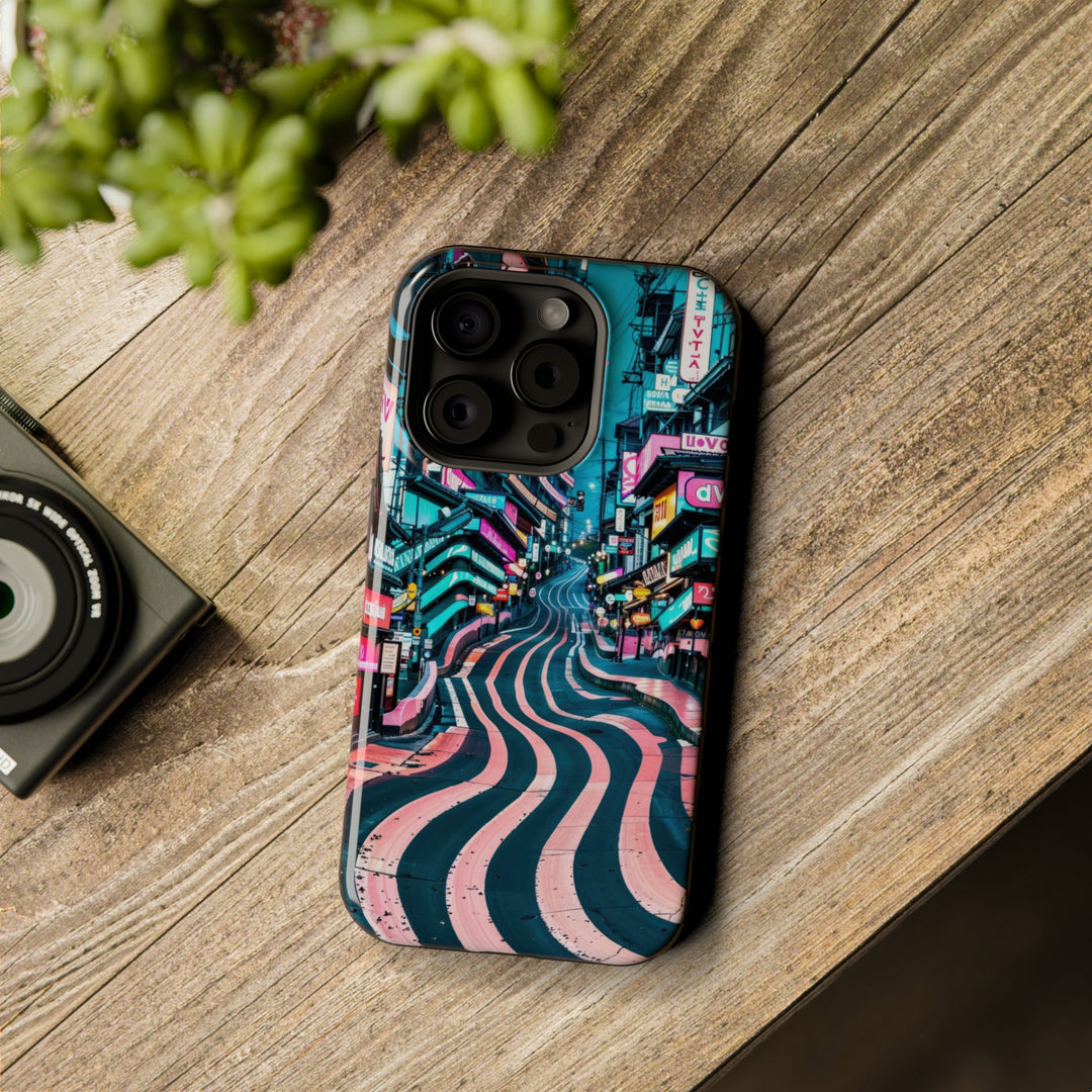 Vibrant Urban Waves - MagSafe Tough Case