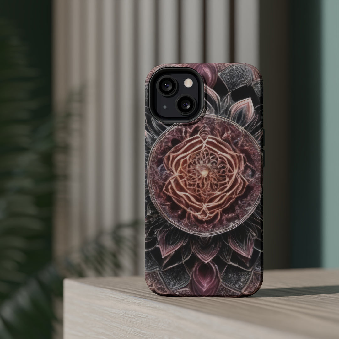 Mystic Floral Mandala - MagSafe Tough Case