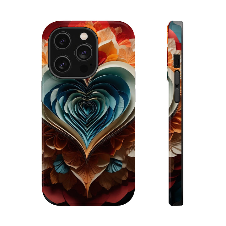 Blooming Heart Layers - MagSafe Tough Case