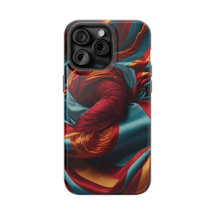 Vivid Silk Swirls - MagSafe Tough Case