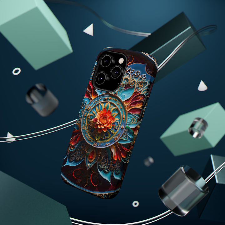 Intricate Floral Mandala - MagSafe Tough Case