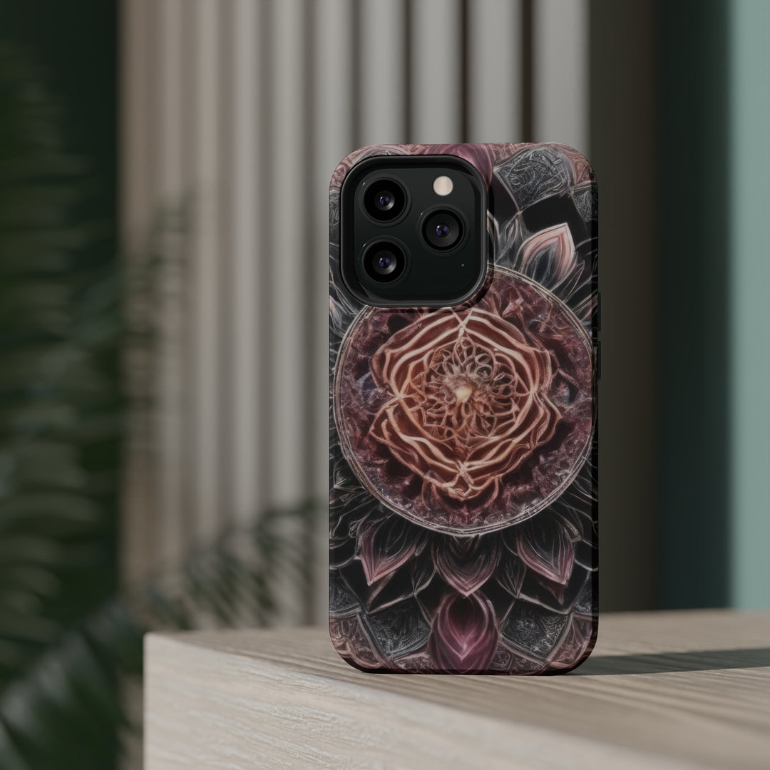 Mystic Floral Mandala - MagSafe Tough Case