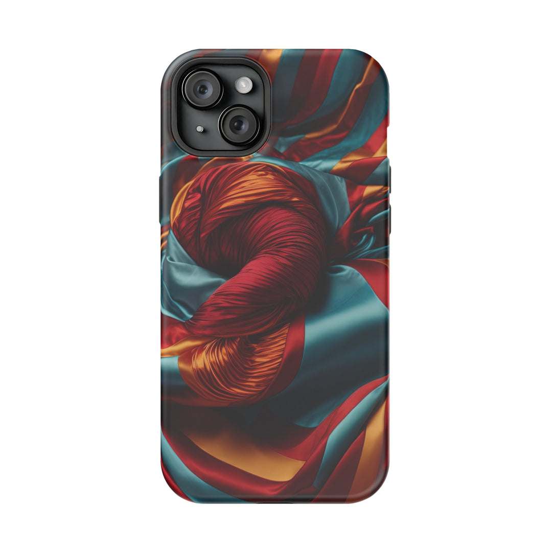 Vivid Silk Swirls - MagSafe Tough Case