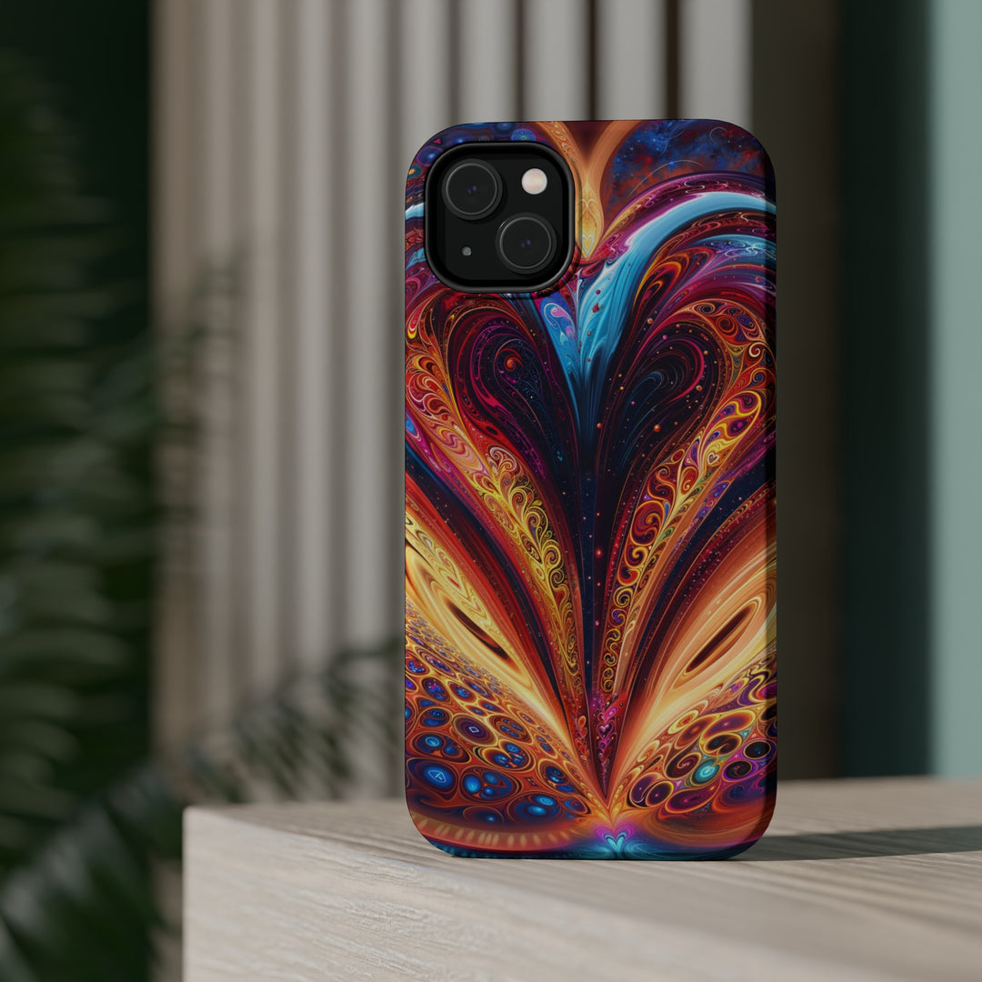 Cosmic Vibrant Swirls - MagSafe Tough Case