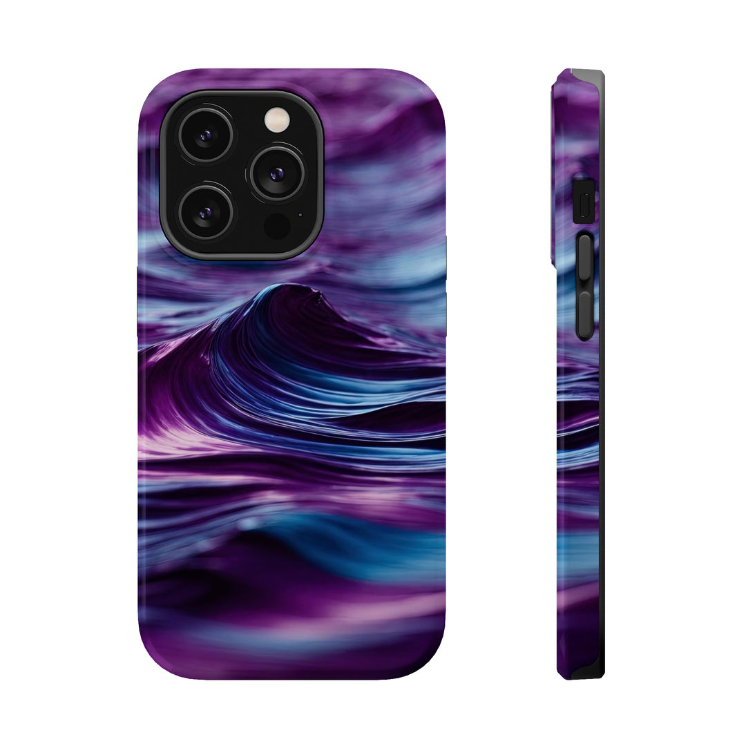 Purple Ocean Waves - MagSafe Tough Case